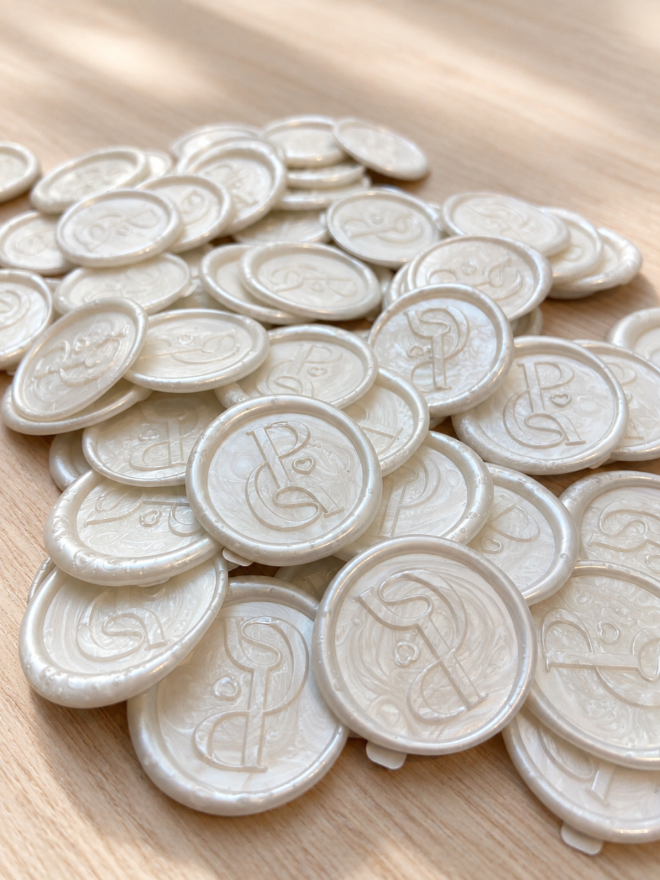 Persoonlijke waxzegel met sticker