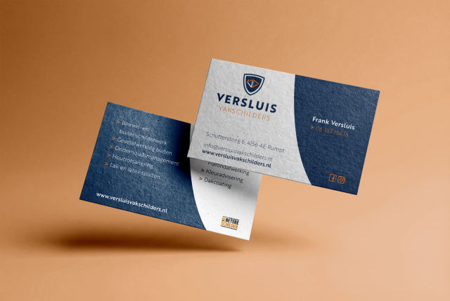Visitekaartje versluisvakschilders